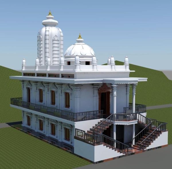Temple inauguration ceremony