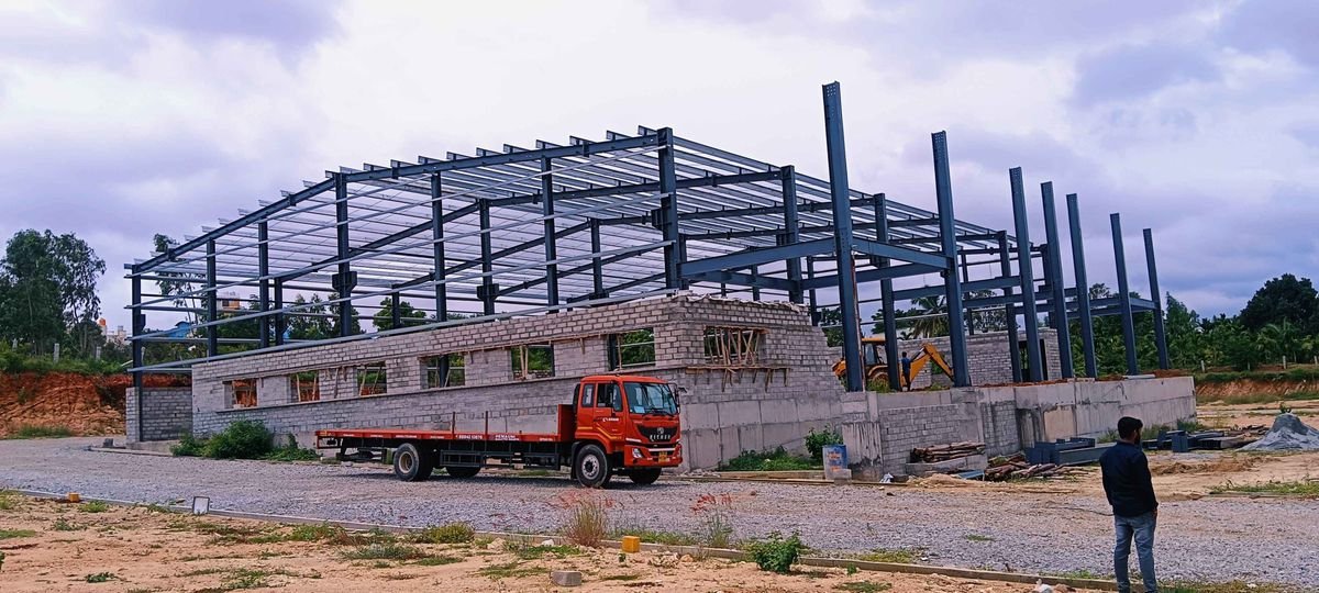 Dev Components Pvt Ltd industrial PEB structure