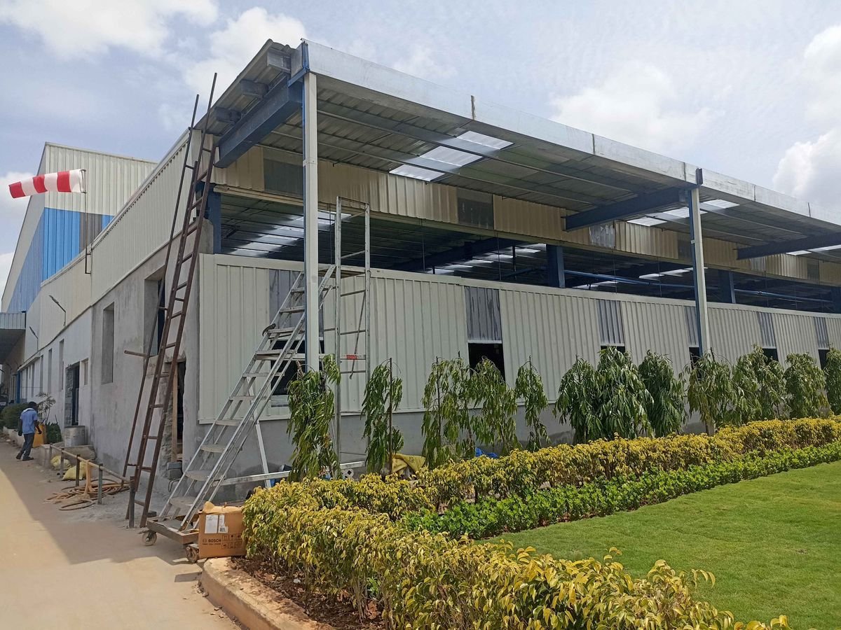 Indo Autotech Ltd Unit 5 pre-engineered building
